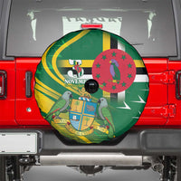 Dominica Independence Day Spare Tire Cover 3 November Coat Of Arms - Wonder Print Shop