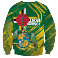 Dominica Independence Day Sweatshirt 3 November Coat Of Arms - Wonder Print Shop