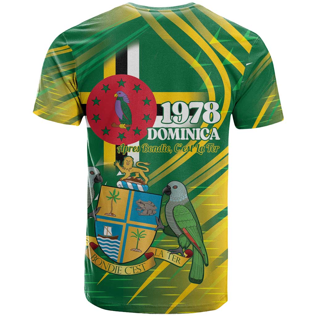 Dominica Independence Day T Shirt 3 November Coat Of Arms - Wonder Print Shop