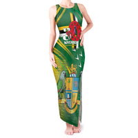 Dominica Independence Day Tank Maxi Dress 3 November Coat Of Arms - Wonder Print Shop