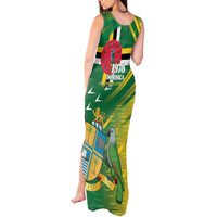 Dominica Independence Day Tank Maxi Dress 3 November Coat Of Arms - Wonder Print Shop