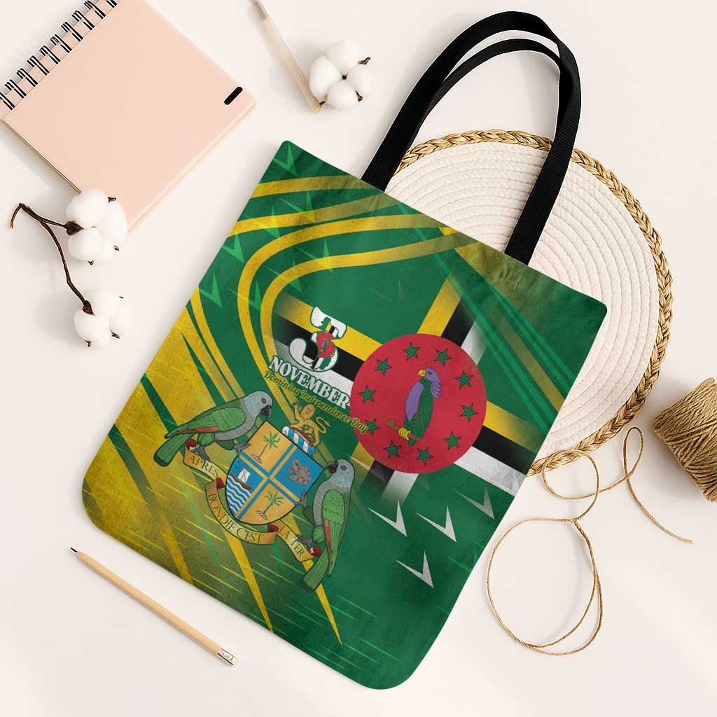 Dominica Independence Day Tote Bag 3 November Coat Of Arms - Wonder Print Shop