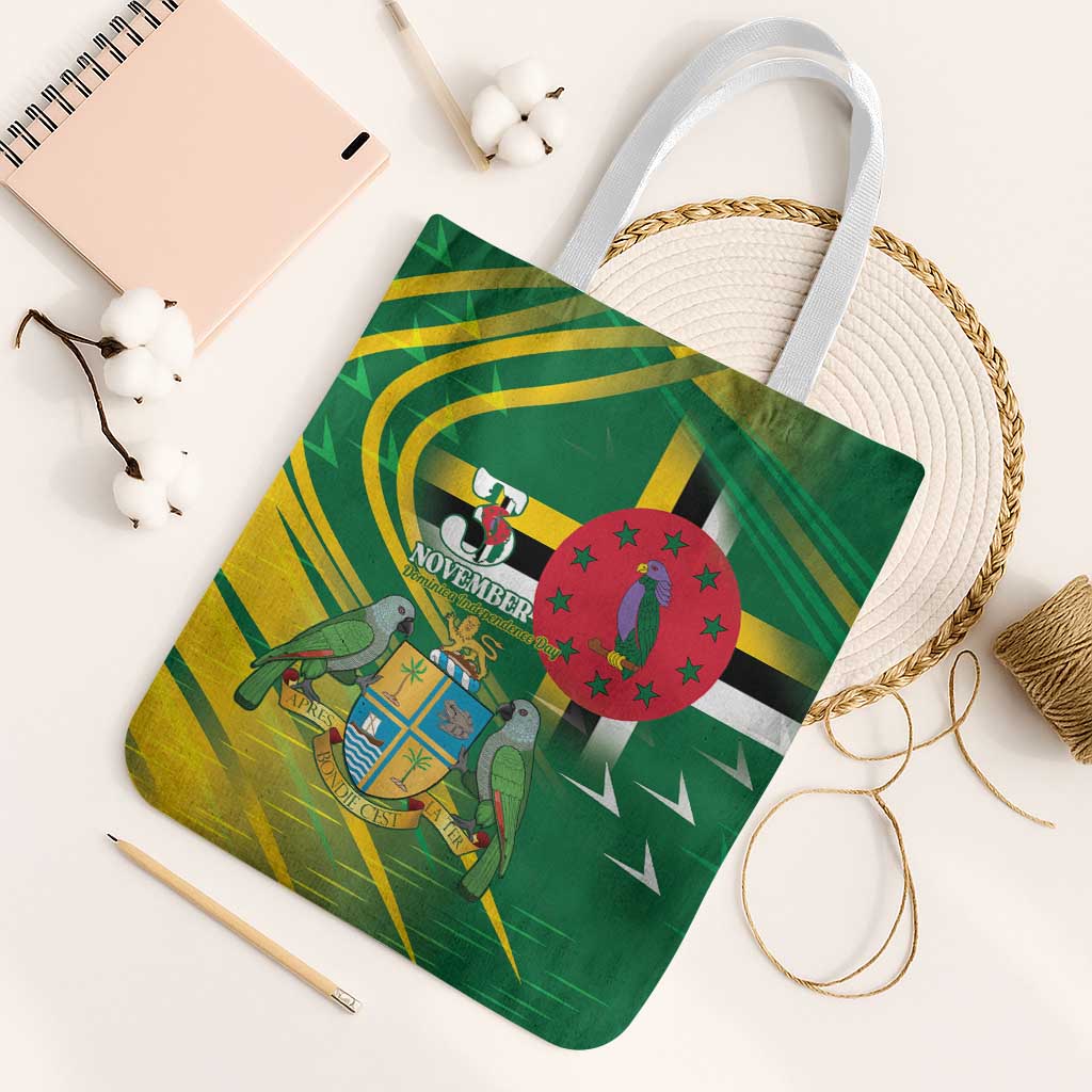Dominica Independence Day Tote Bag 3 November Coat Of Arms - Wonder Print Shop