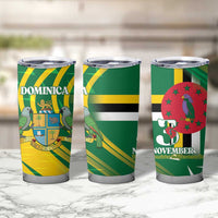Dominica Independence Day Tumbler Cup 3 November Coat Of Arms - Wonder Print Shop
