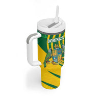 Dominica Independence Day Tumbler With Handle 3 November Coat Of Arms - Wonder Print Shop