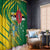 Dominica Independence Day Window Curtain 3 November Coat Of Arms - Wonder Print Shop