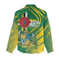 Dominica Independence Day Women Casual Shirt 3 November Coat Of Arms - Wonder Print Shop