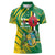 Dominica Independence Day Women Polo Shirt 3 November Coat Of Arms - Wonder Print Shop