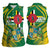 Dominica Independence Day Women Sleeveless Polo Shirt 3 November Coat Of Arms - Wonder Print Shop