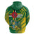 Dominica Independence Day Zip Hoodie 3 November Coat Of Arms - Wonder Print Shop