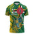 Dominica Independence Day Zipper Polo Shirt 3 November Coat Of Arms - Wonder Print Shop