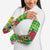 Personalized Dominica Independence Day Arm Sleeves Map With Coat Of Arms Madras Pattern - Wonder Print Shop
