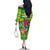Personalized Dominica Independence Day Family Matching Off The Shoulder Long Sleeve Dress and Hawaiian Shirt Map With Coat Of Arms Madras Pattern - Wonder Print Shop