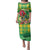 Personalized Dominica Independence Day Family Matching Puletasi and Hawaiian Shirt Map With Coat Of Arms Madras Pattern - Wonder Print Shop