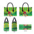 Personalized Dominica Independence Day Leather Bag Map With Coat Of Arms Madras Pattern - Wonder Print Shop