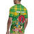 Personalized Dominica Independence Day Rugby Jersey Map With Coat Of Arms Madras Pattern - Wonder Print Shop
