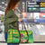 Personalized Dominica Independence Day Travel Bag Map With Coat Of Arms Madras Pattern - Wonder Print Shop