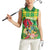 Personalized Dominica Independence Day Women Sleeveless Polo Shirt Map With Coat Of Arms Madras Pattern - Wonder Print Shop