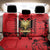 Albania Independence Day Back Car Seat Cover Dita e Pavaresise Map Grunge Style - Wonder Print Shop