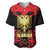 Albania Independence Day Baseball Jersey Dita e Pavaresise Map Grunge Style - Wonder Print Shop