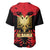 Albania Independence Day Baseball Jersey Dita e Pavaresise Map Grunge Style - Wonder Print Shop