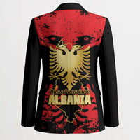 Albania Independence Day Blazer Dita e Pavaresise Map Grunge Style - Wonder Print Shop