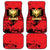 Albania Independence Day Car Mats Dita e Pavaresise Map Grunge Style - Wonder Print Shop