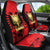 Albania Independence Day Car Seat Cover Dita e Pavaresise Map Grunge Style - Wonder Print Shop