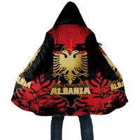 Albania Independence Day Cloak Dita e Pavaresise Map Grunge Style - Wonder Print Shop