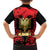 Albania Independence Day Family Matching Long Sleeve Bodycon Dress and Hawaiian Shirt Dita e Pavaresise Map Grunge Style - Wonder Print Shop