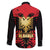 Albania Independence Day Family Matching Long Sleeve Bodycon Dress and Hawaiian Shirt Dita e Pavaresise Map Grunge Style - Wonder Print Shop