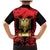 Albania Independence Day Family Matching Mermaid Dress and Hawaiian Shirt Dita e Pavaresise Map Grunge Style - Wonder Print Shop