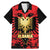 Albania Independence Day Family Matching Mermaid Dress and Hawaiian Shirt Dita e Pavaresise Map Grunge Style - Wonder Print Shop