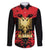 Albania Independence Day Family Matching Mermaid Dress and Hawaiian Shirt Dita e Pavaresise Map Grunge Style - Wonder Print Shop