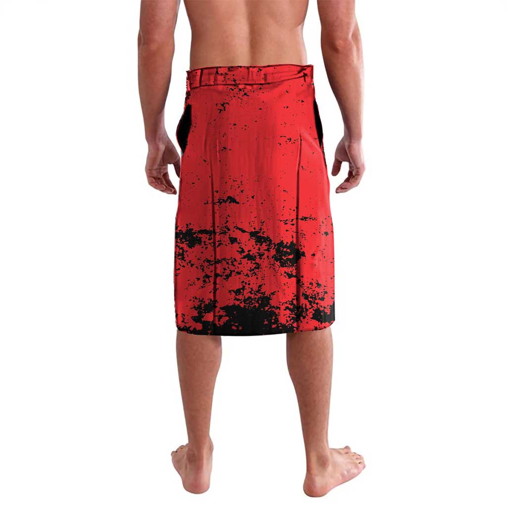 Albania Independence Day Lavalava Dita e Pavaresise Map Grunge Style - Wonder Print Shop