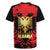 Albania Independence Day Rugby Jersey Dita e Pavaresise Map Grunge Style - Wonder Print Shop