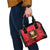 Albania Independence Day Shoulder Handbag Dita e Pavaresise Map Grunge Style - Wonder Print Shop