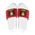 Albania Independence Day Slide Sandals Dita e Pavaresise Map Grunge Style - Wonder Print Shop