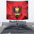 Albania Independence Day Tapestry Dita e Pavaresise Map Grunge Style - Wonder Print Shop