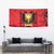 Albania Independence Day Tapestry Dita e Pavaresise Map Grunge Style - Wonder Print Shop