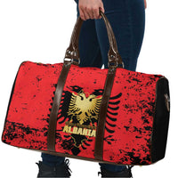Albania Independence Day Travel Bag Dita e Pavaresise Map Grunge Style - Wonder Print Shop