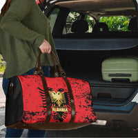 Albania Independence Day Travel Bag Dita e Pavaresise Map Grunge Style - Wonder Print Shop