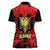 Albania Independence Day Women Polo Shirt Dita e Pavaresise Map Grunge Style - Wonder Print Shop