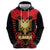 Albania Independence Day Zip Hoodie Dita e Pavaresise Map Grunge Style - Wonder Print Shop