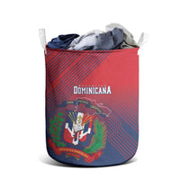 Dominican Republic 2026 Baseball Laundry Basket Coat Of Arms Gradient Style - Wonder Print Shop