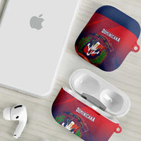 Dominican Republic 2026 Baseball AirPods Case Coat Of Arms Gradient Style - Wonder Print Shop