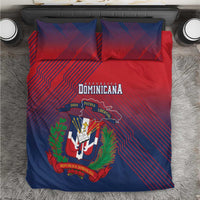 Dominican Republic 2026 Baseball Bedding Set Coat Of Arms Gradient Style - Wonder Print Shop