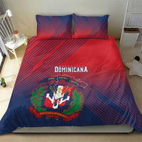 Dominican Republic 2026 Baseball Bedding Set Coat Of Arms Gradient Style - Wonder Print Shop