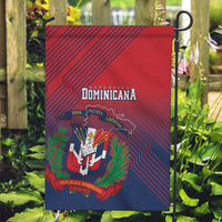 Dominican Republic 2026 Baseball Garden Flag Coat Of Arms Gradient Style - Wonder Print Shop