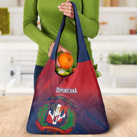 Dominican Republic 2026 Baseball Grocery Bag Coat Of Arms Gradient Style - Wonder Print Shop